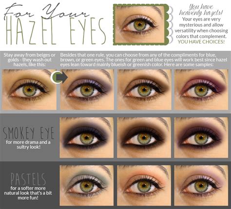 hazel eyeshadow shades.